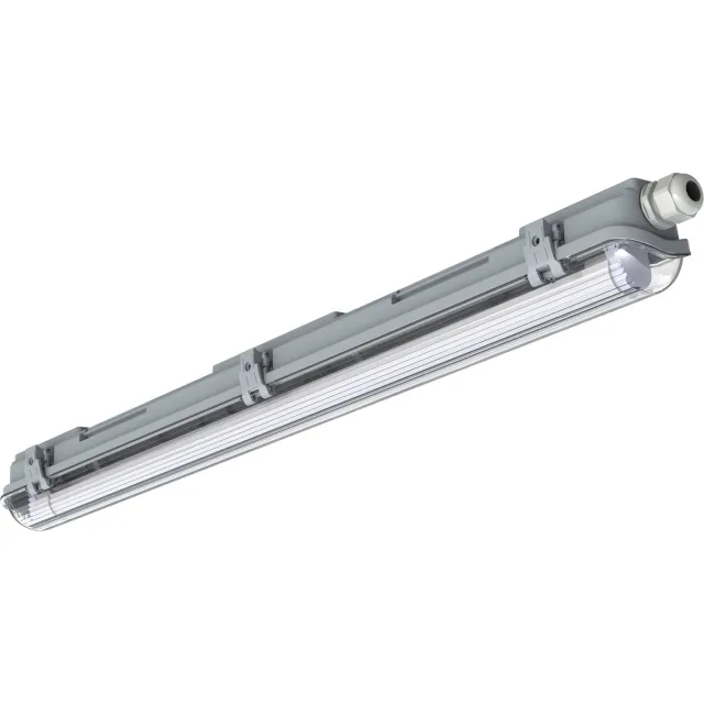 LED's light by Shada FastFix LED TL Armatuur 60 cm inclusief LED TL lamp - Geschikt voor alle ruimtes - 60cm - Tl-buizen - Tl-armaturen - Tl-verlichting Grijs