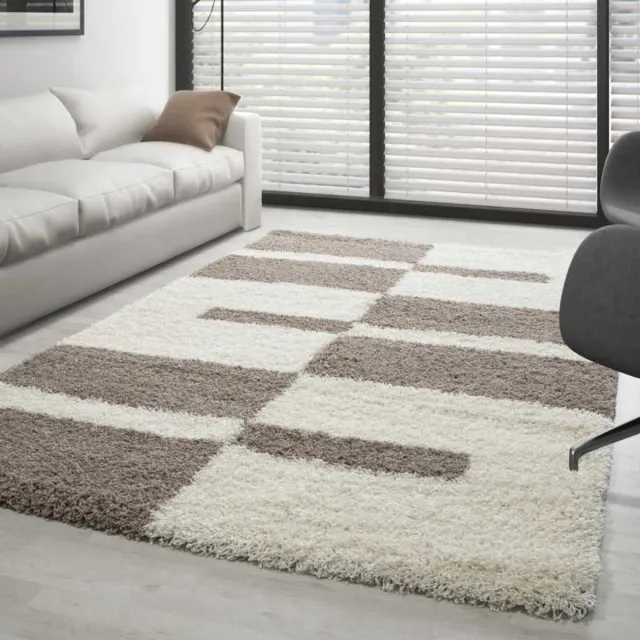 TapisTrend Harig tapijt Beige 240x340 cm Gala Shaggy, Langpolig