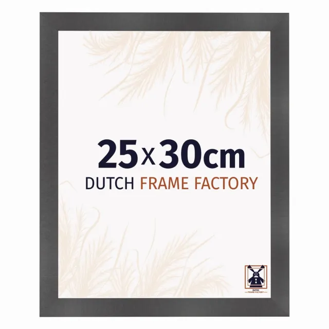 Dutch Frame Factory Fotolijst 25x30 cm - MDF - Zwart Mat - Praag