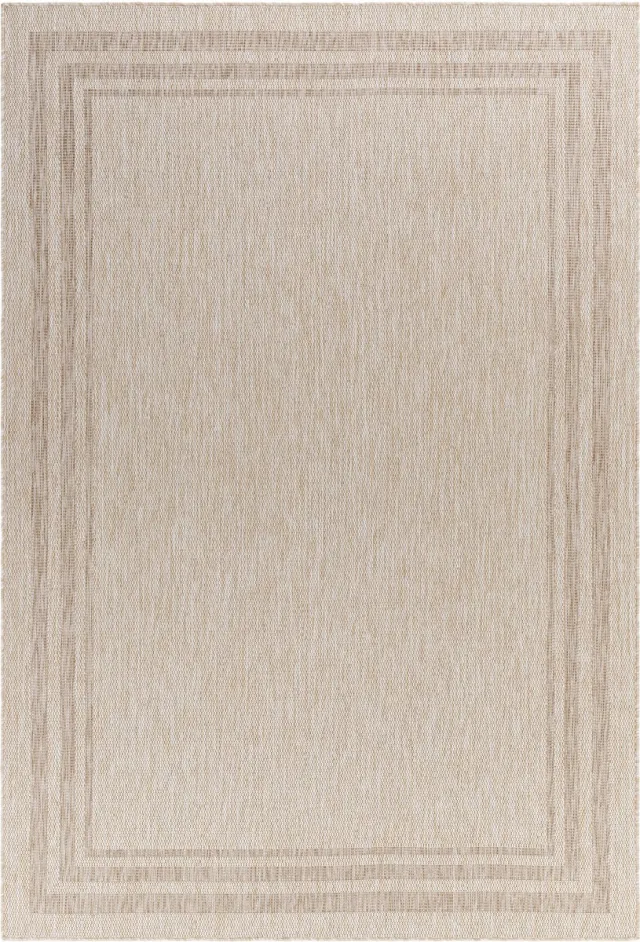 Surya Georgia vloerkleed binnen en buiten jute-look beige ivoor