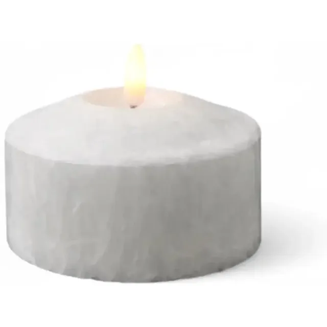 Mansion Atmosphere Ledkaars Marble wit – 10x5,5cm [gid://shopify/Metaobject/363996709199]