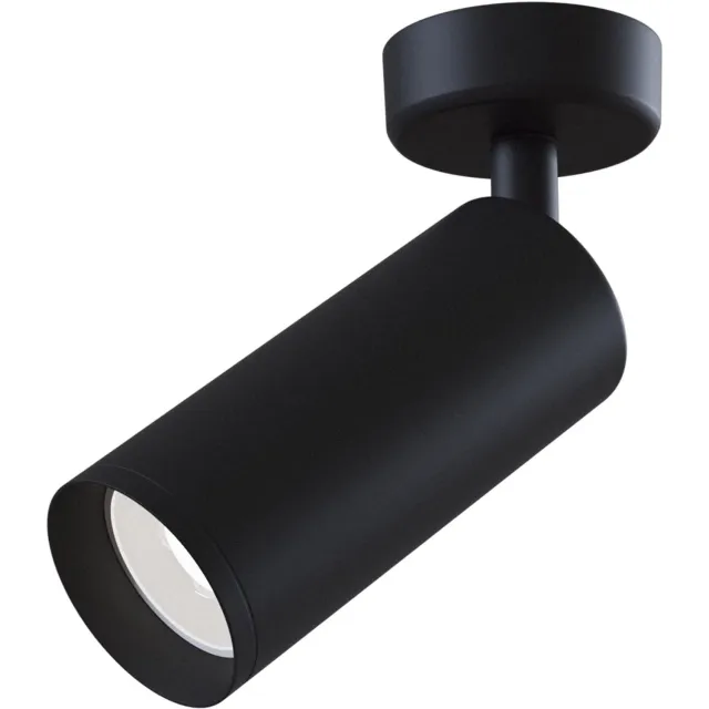 Maytoni plafondspot Focus – GU10 spot zwart aluminium
