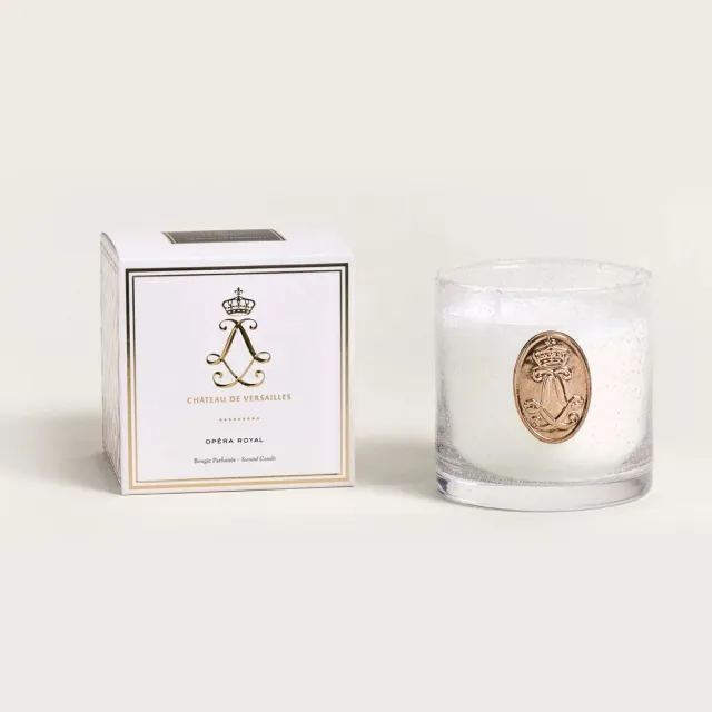 Parfums Du Chateau De Versailles Château De Versailles - Geurkaars - Opera Royal - Brand 25 uur Wit Goud