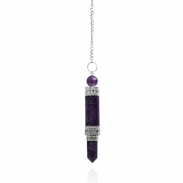 AW Gifts Driedelige slinger - Amethist multicolor