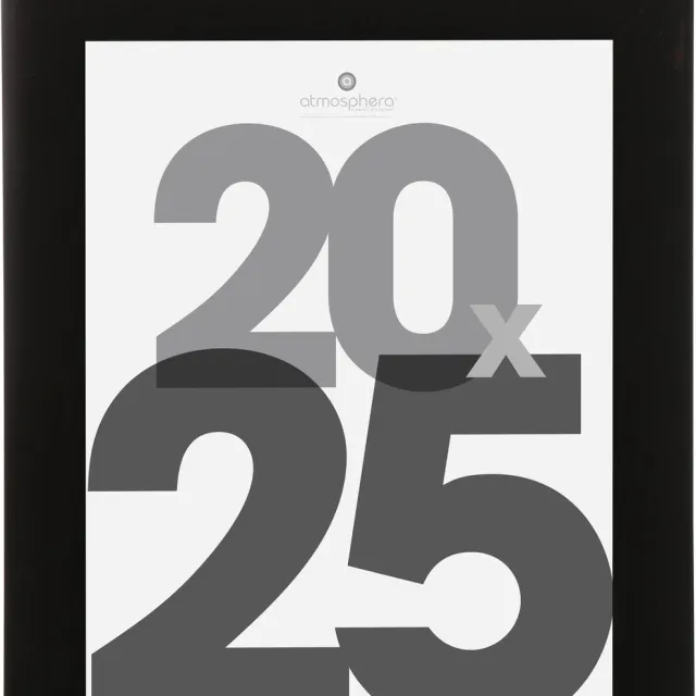 Atmosphera Créateur d'intérieur® Fotolijst 20x25 cm Glas met Standaard - Wissellijst Kunststof Poster en Foto zwart