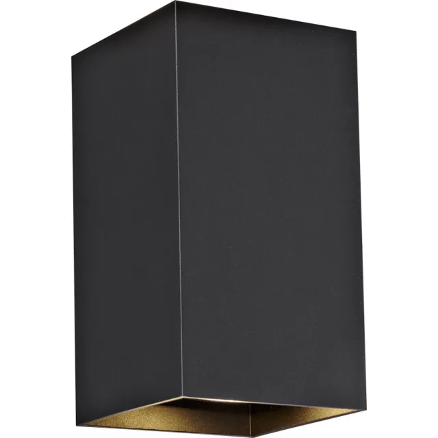 Fantasia RADU WANDLAMP ZWART VIERKANT 2X GU10