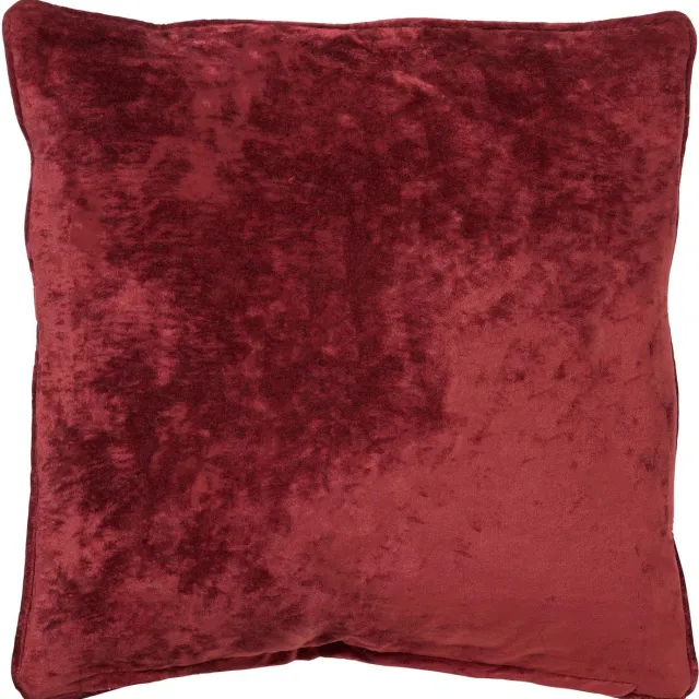 Hoii CHLOE | sierkussen 50x50 cm | Merlot | rood | Hoii | met duurzame kussenvulling Bordeaux