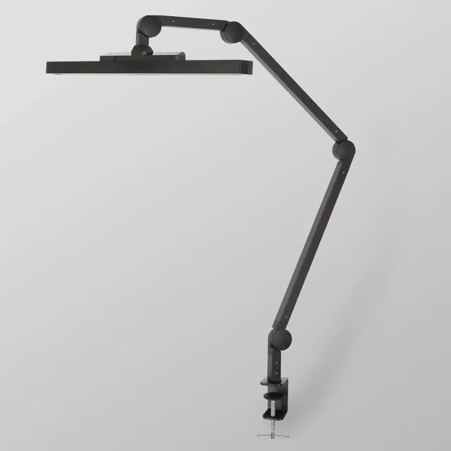 LightHub Bureaulamp - geschikt voor thuiskantoor - gemakkelijk in gebruik - helder licht - beter lezen en schrijven Zwart