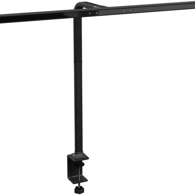 Maul bureaulamp Gate, LED, dimbaar, met tafelklem, zwart wit