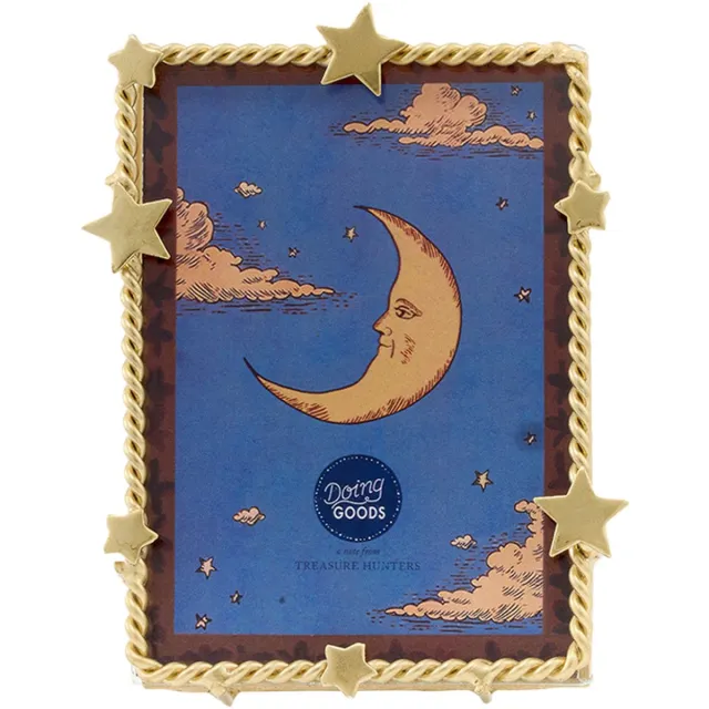 Doing Goods Luna Star Fotolijst - Klein Goud
