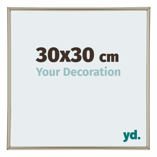 yd. Your Decoration - Fotolijst 30x30 cm - Kunststof - Champagne - Annecy