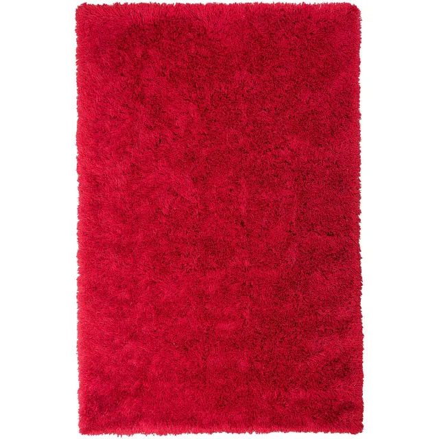 Beliani CIDE - Shaggy vloerkleed - Rood - 200 x 300 cm - Polyester