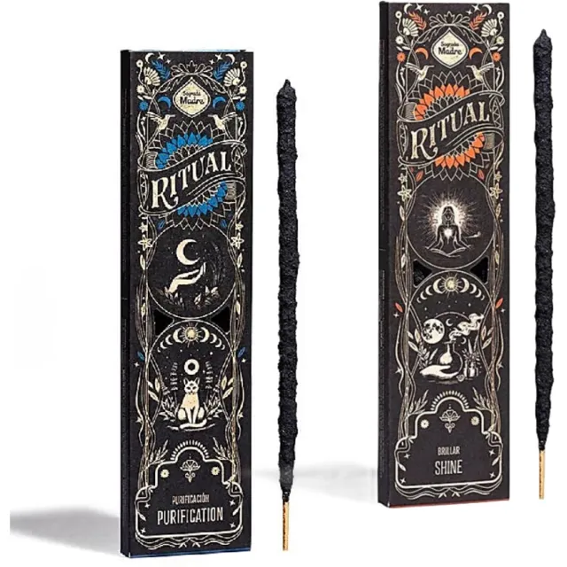 Sagrada Madre Ritual Wierook Purification en Sagrada Madre Ritual Wierook Shine Zwart