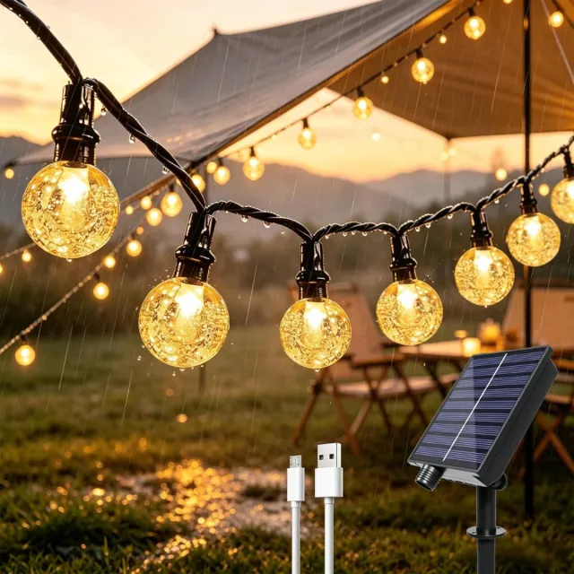 DYVNS® Tuinverlichting Buiten Lichtsnoeren - Terrasverlichting - Buitenverlichting Sfeer - 12 m
