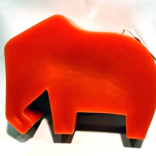 LED Kaarsen Ozo kaarsen- kaars- Olifant kaars rood