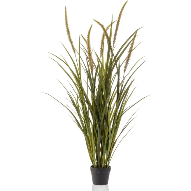 Emerald Kunstplant Vossenstaart Gras 130cm - Kunstplant voor binnen Groen