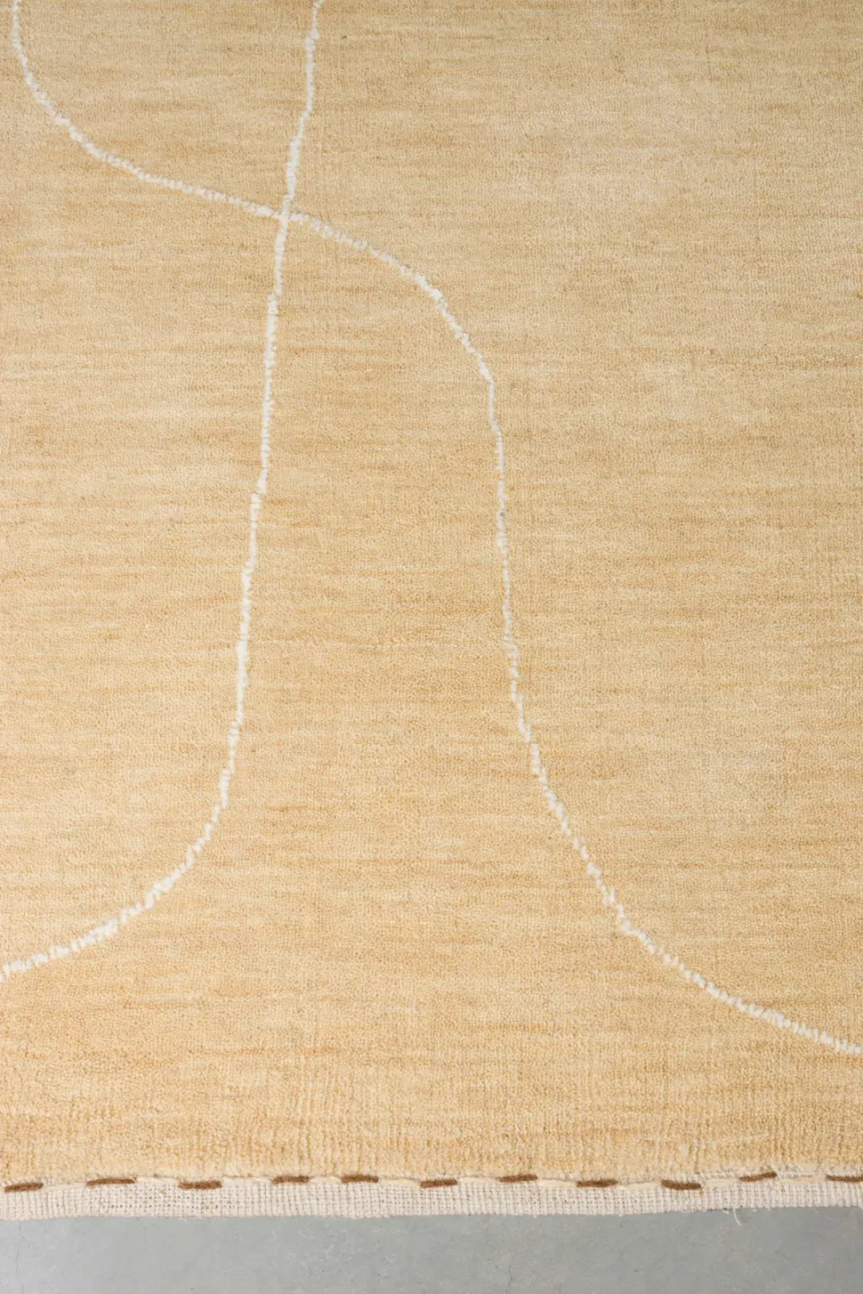 Zuiver Doodle vloerkleed beige, foto 4