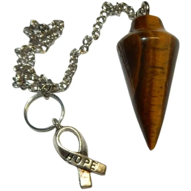Shanna's Gems and more Pendel Tijgeroog bruin