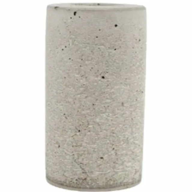 Lime Store Sp. z o. o. Betonnen Kaarsenhouder - Cilinder 12x10 cm Grijs
