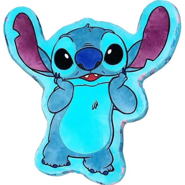 Lilo & Stitch Disney Lilo & Stitch Sierkussen, Hug - 28 x 35 cm - Polyester Blauw