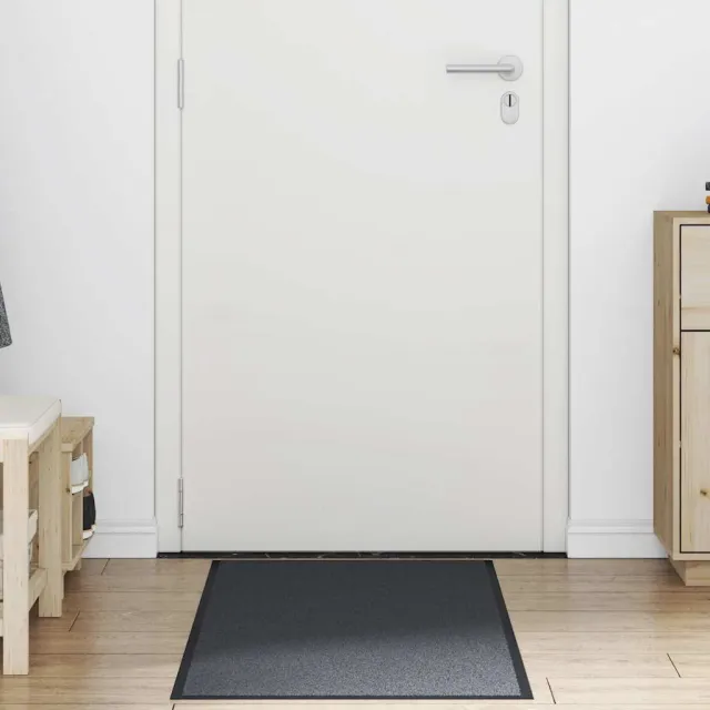 vidaXL Deurmat 60x180 cm antracietkleurig Anthraciet