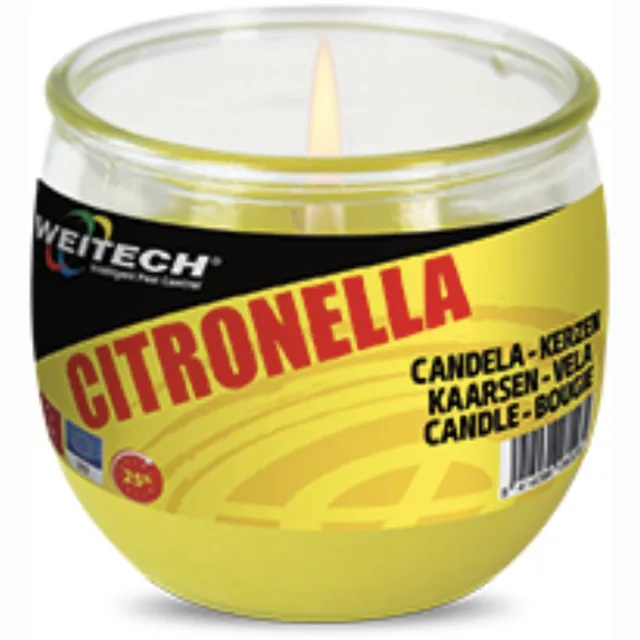 Weitech Citronella Kaars Geel