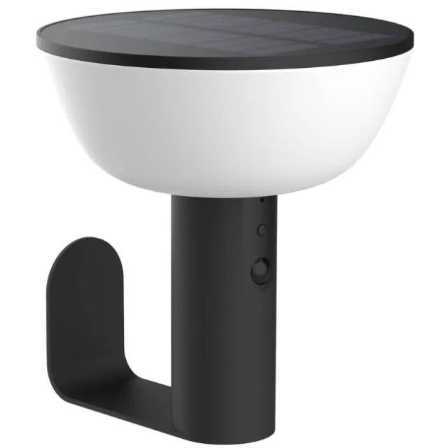 Luxform wandlamp buiten Lawton zwart