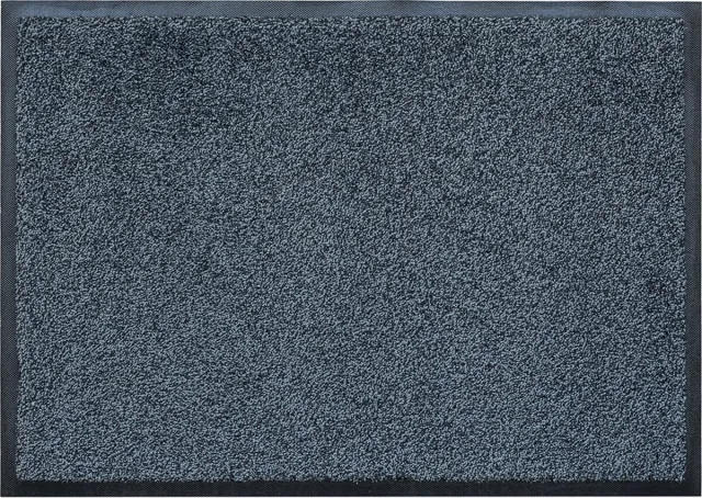 LogoMatz schoonloopmat Iron Horse 50cm x 75cm Graniet - vuil absorberend - water absorberend - wasbaar