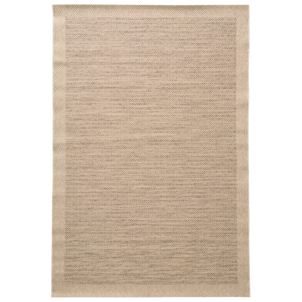 NOUS Living binnen- en buitenvloerkleed Tamar (230x160 cm) zand
