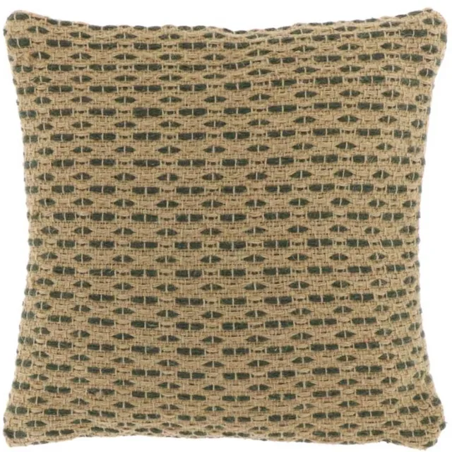 Unique Living D- Unique Living - Kussen Yuna 45x45cm Winter Green Groen