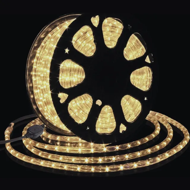 PEAM 30M LED Lichtslang Voor Buiten En Binnen - 1080 LEDs - Waterdicht IP65 - Warmwit Voor Kerst - Bruiloften En Tuindecoratie
