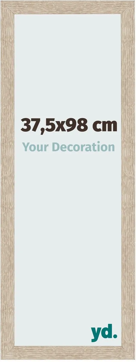 yd. Your Decoration - Fotolijst 37,5x98 cm - MDF - Sonoma Eiken - Bologna