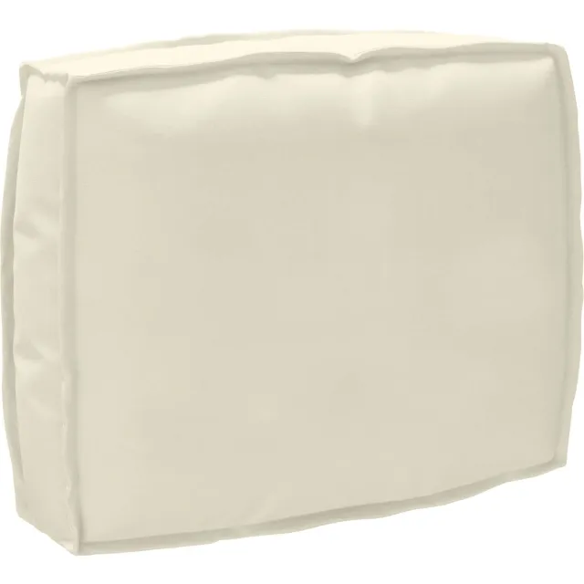 vidaXL Kussen Crème 50 x 40 x 12 cm Oxford Stof