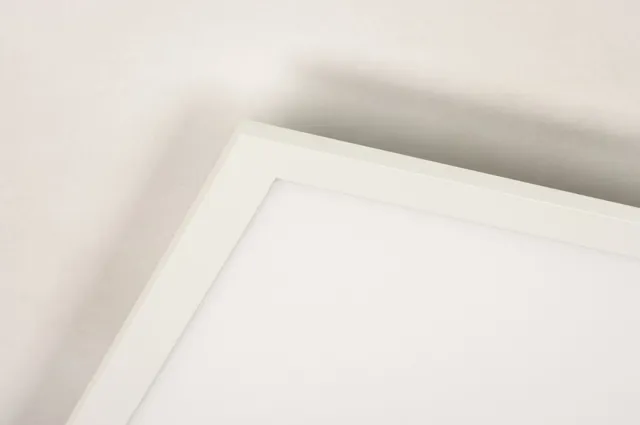 Lumidora Plafondlamp 74233 - Plafonniere - PULA - Ingebouwd LED - 15.0 Watt - 1500 Lumen - 6500 Kelvin - Wit - Kunststof - Met dimmer - Badkamerlamp