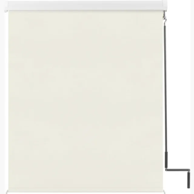 Bolt Edge Rolgordijn - Beige - 100x240cm - Verduisterend - Voor balkon