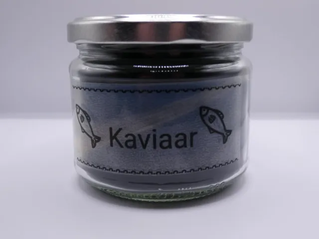 Small creations Kaars in pot. Kaviaar. Zwarte orchidee geur.