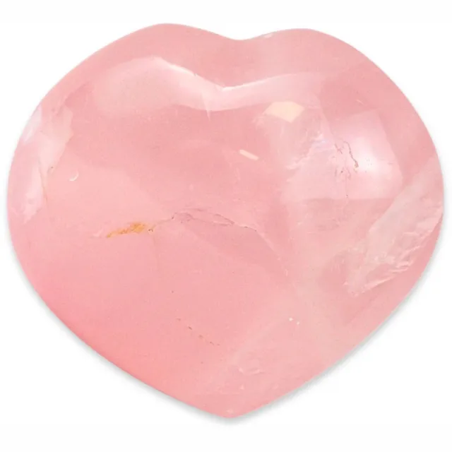 Ruben Robijn Roze kwarts hart 100-150 gram