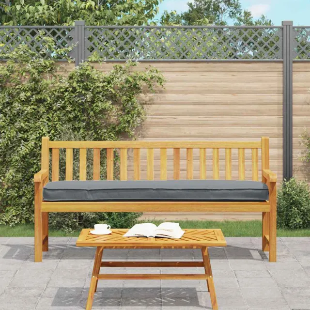vidaXL Pallet Kussen Set 2 st Oxford Stof Antraciet 200 x 40 x 8 cm Anthraciet