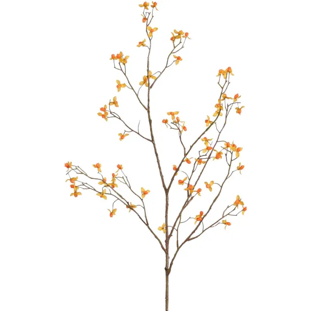 Mica Decorations kunstbloem Geel