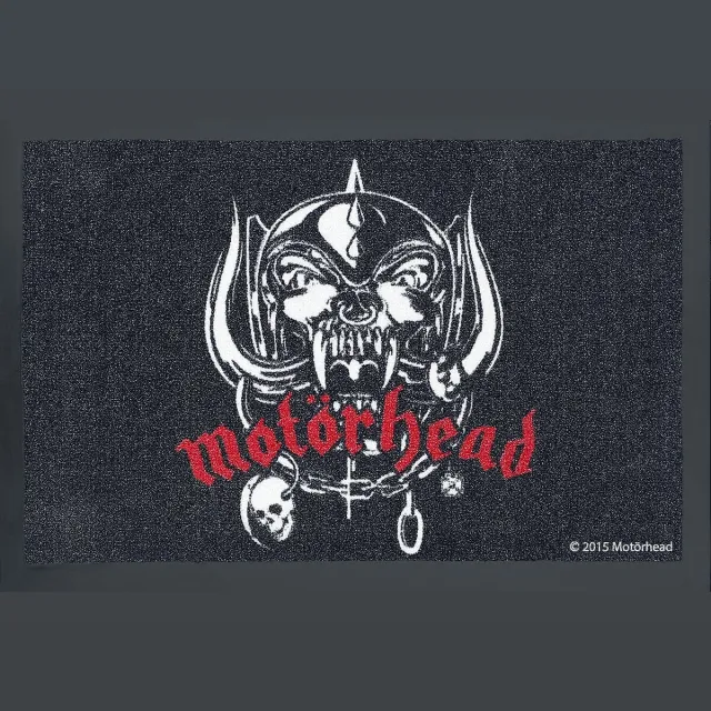 Motörhead Snaggletooth Unisex Deurmat - zwart - Standard