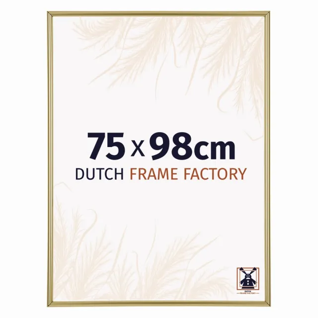 Dutch Frame Factory Fotolijst 75x98 cm - Kunststof - Goud - Angers