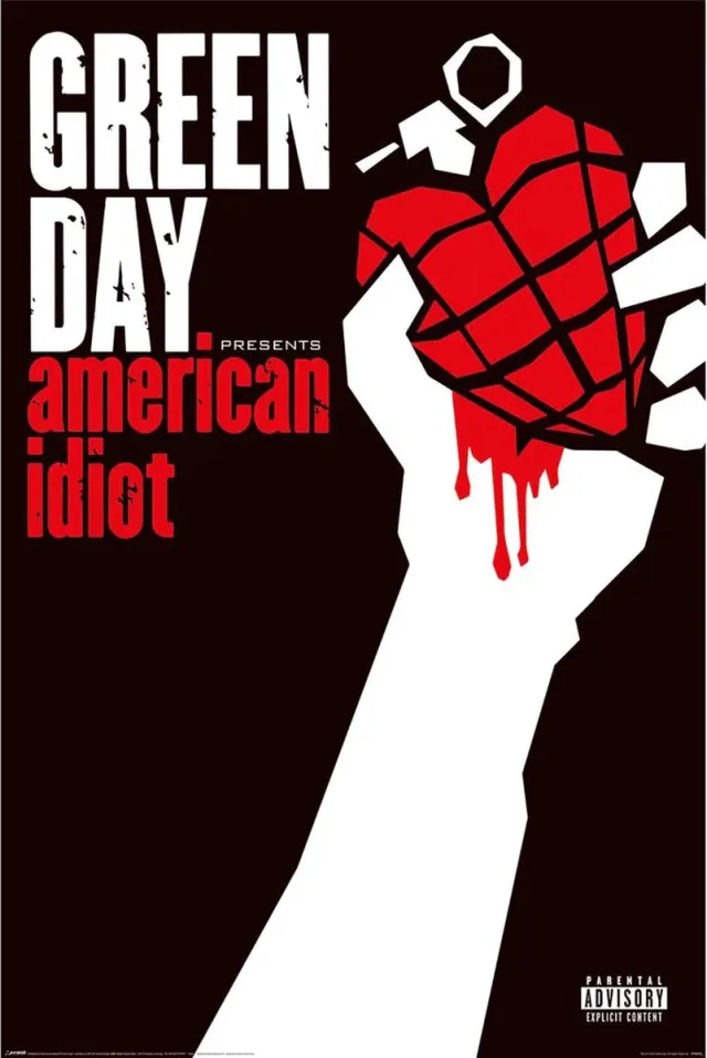 Greenday American Idiot Poster 61x91.5cm Multi color