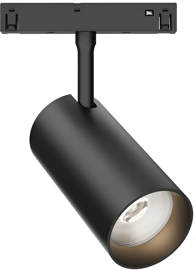 BES LED 48V Magnetische LED Railspot - Track Spot - Brinton Magni Smart - Tuya Smart Tracklight - Dimbaar - 18W 1580lm 24D - Aanpasbare Lichtkleur 3000K-4000K-6000K - Zwart