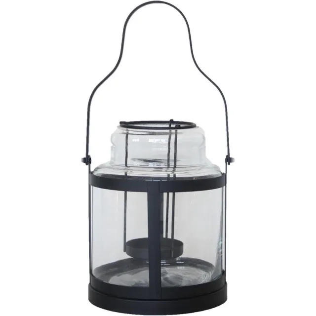 Esschert Design Windlicht S 20,2 X 19,3 X 24,5 Cm Ijzer Zwart