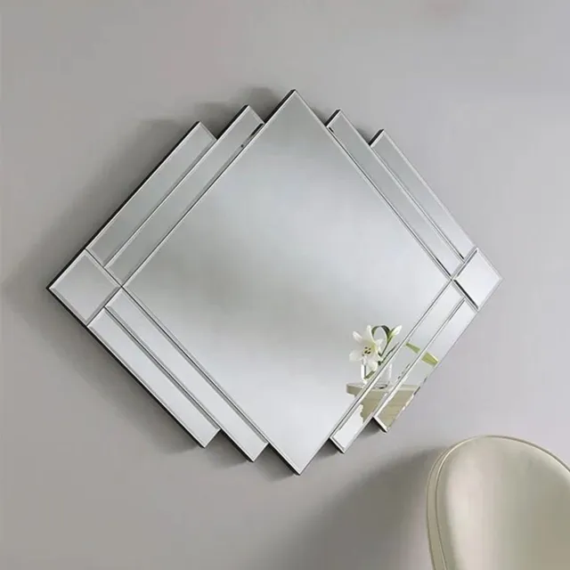 Milton & Oldbrook Wandspiegel 100 x 70 cm Iskar Transparant