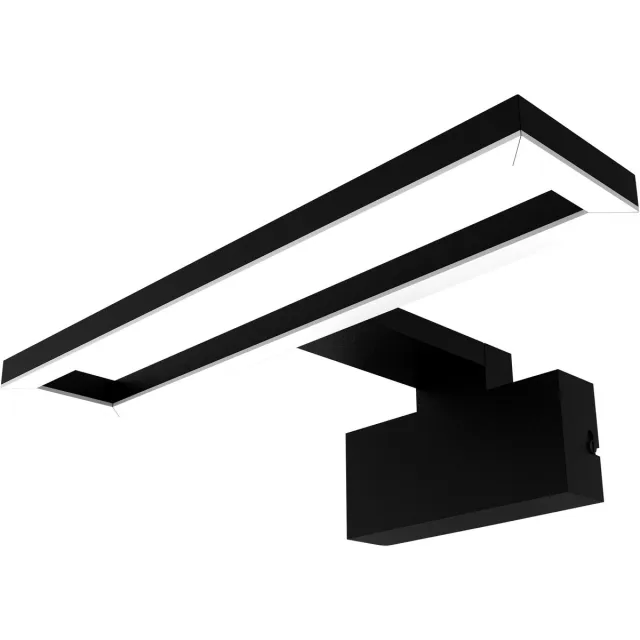 Osram lamp zwart, 4000 K, koel wit, 450 lm, 9 W, acrylonitril-butadieen-styreen (ABS), 120° bundelhoek
