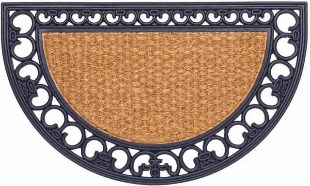Hamat Deurmat Gazelle Halfrond 45 x 75 cm 200 Naturel