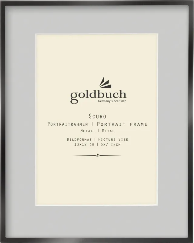 Goldbuch Fotolijst Scuro - Zwart - 13x18 cm