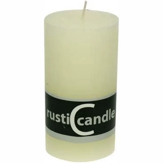 Cosy&Trendy Rustic Cylinderkaars - Ivoor - Ø 70 mm - 130 mm