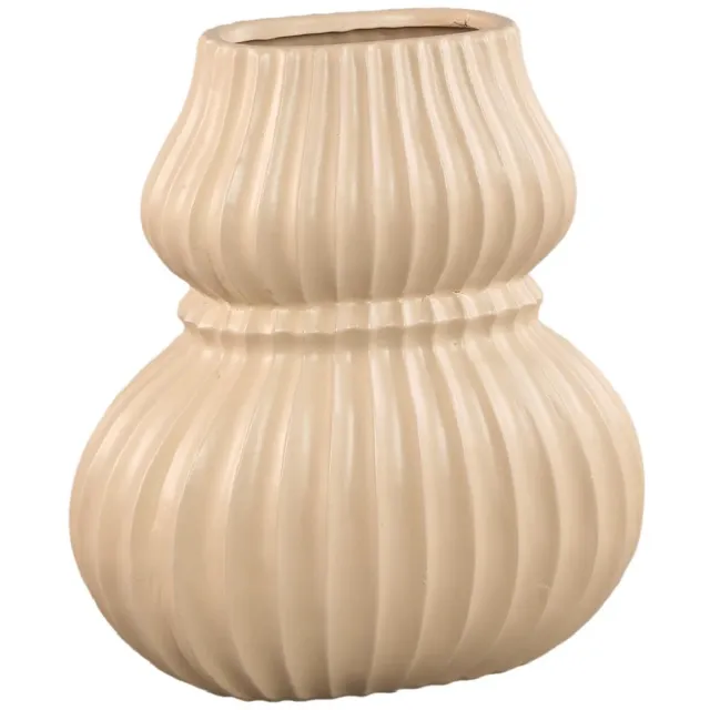 PTMD Vaas Halta - Beige - 30x19x35cm